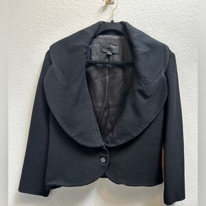 JILL STUART Black Tailored Jacket Blazer Wool Women’s Size Medium